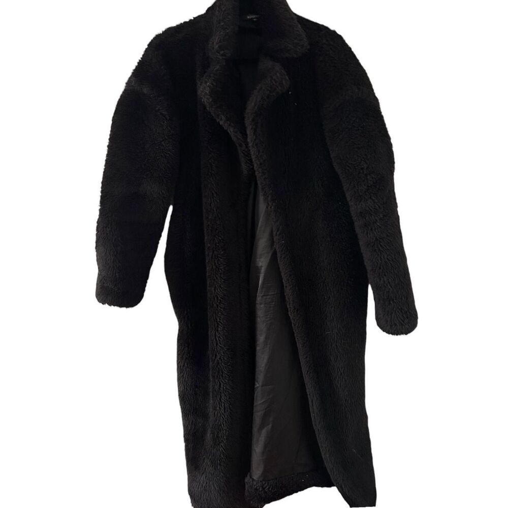 Boohoo Women's Black Coat